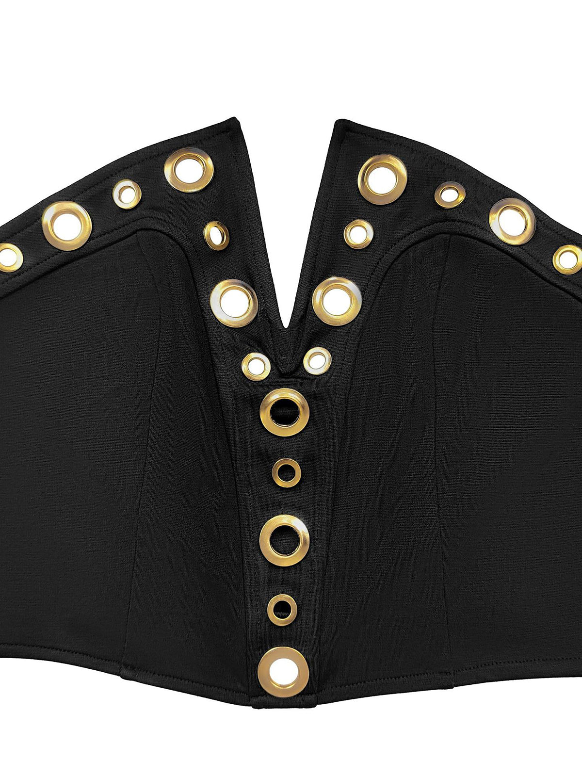 Fashion V-neck Tube Top Trousers Slim Fit Set