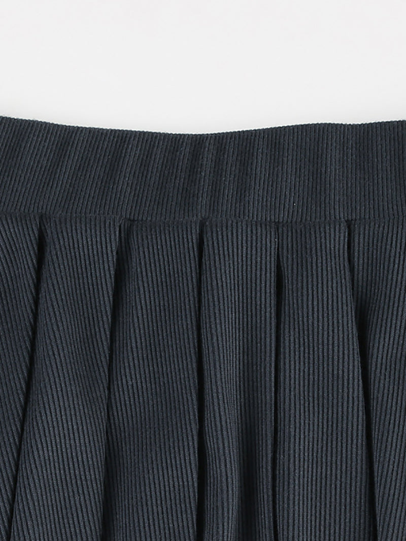 Fashion Zipper Crop Tops Pleated Skirt Casual Set