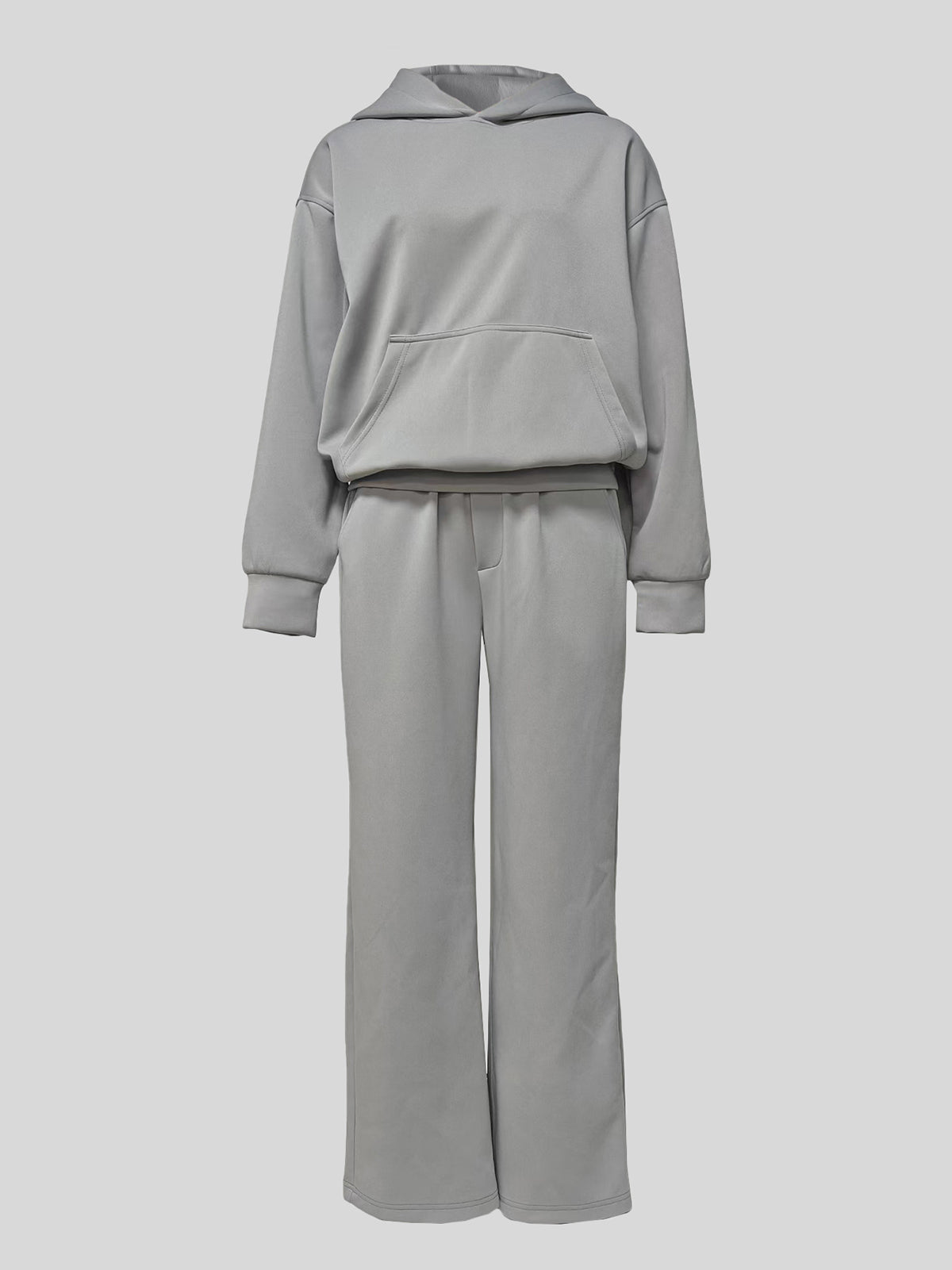 Hooded Pullover Trousers Casual Sports Set
