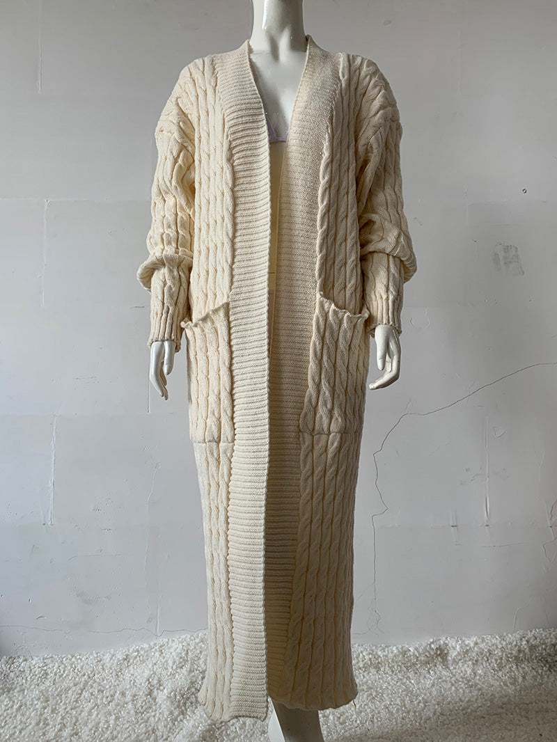 Knit Cardigan Sweater Coat