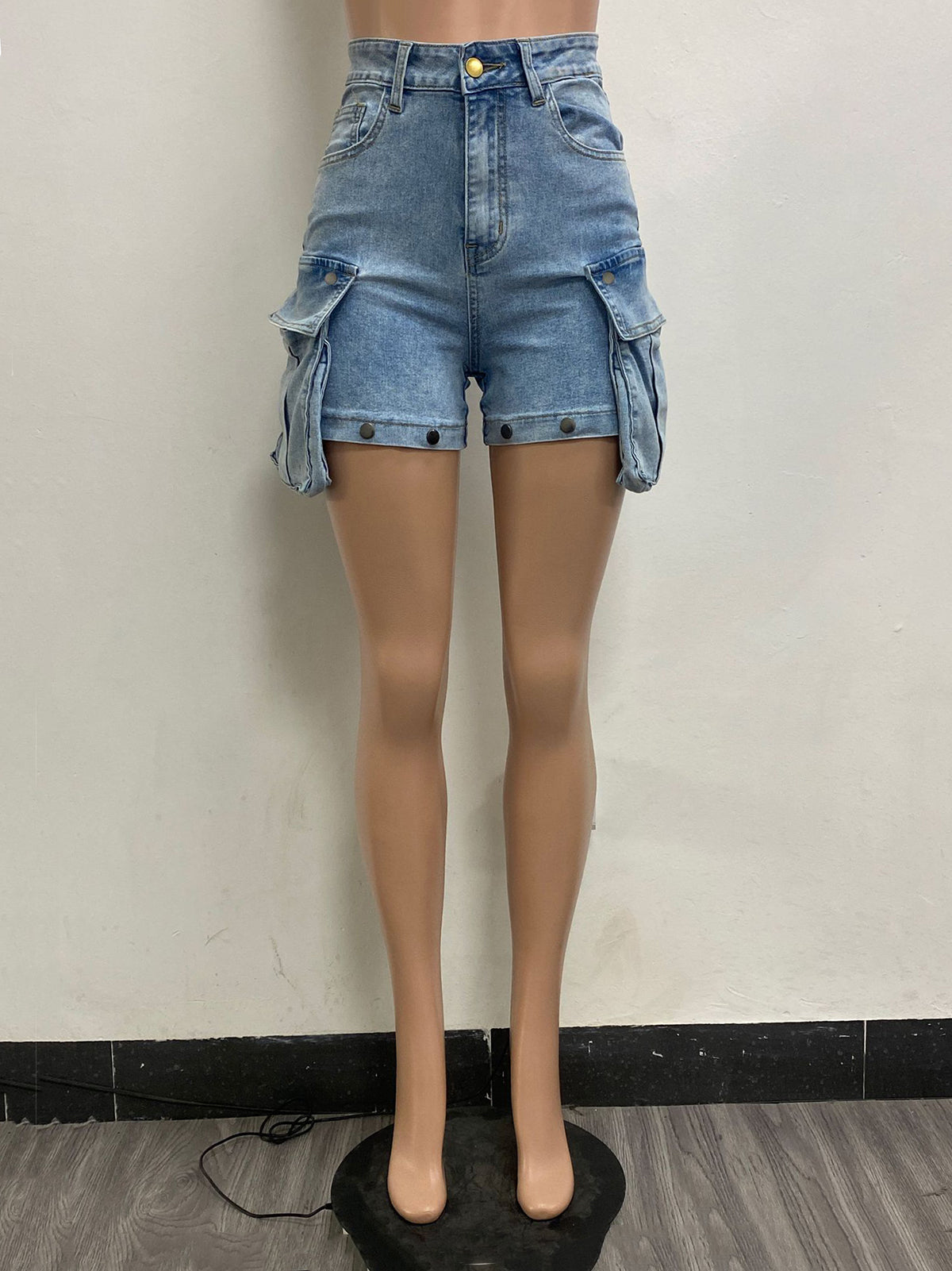 Detachable Jeans Denim Shorts