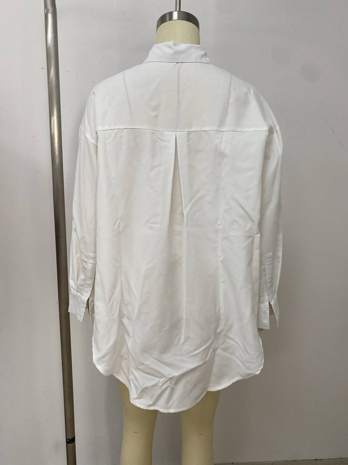 Casual High-Low Tunic Lantern sleeves Loose Shirt