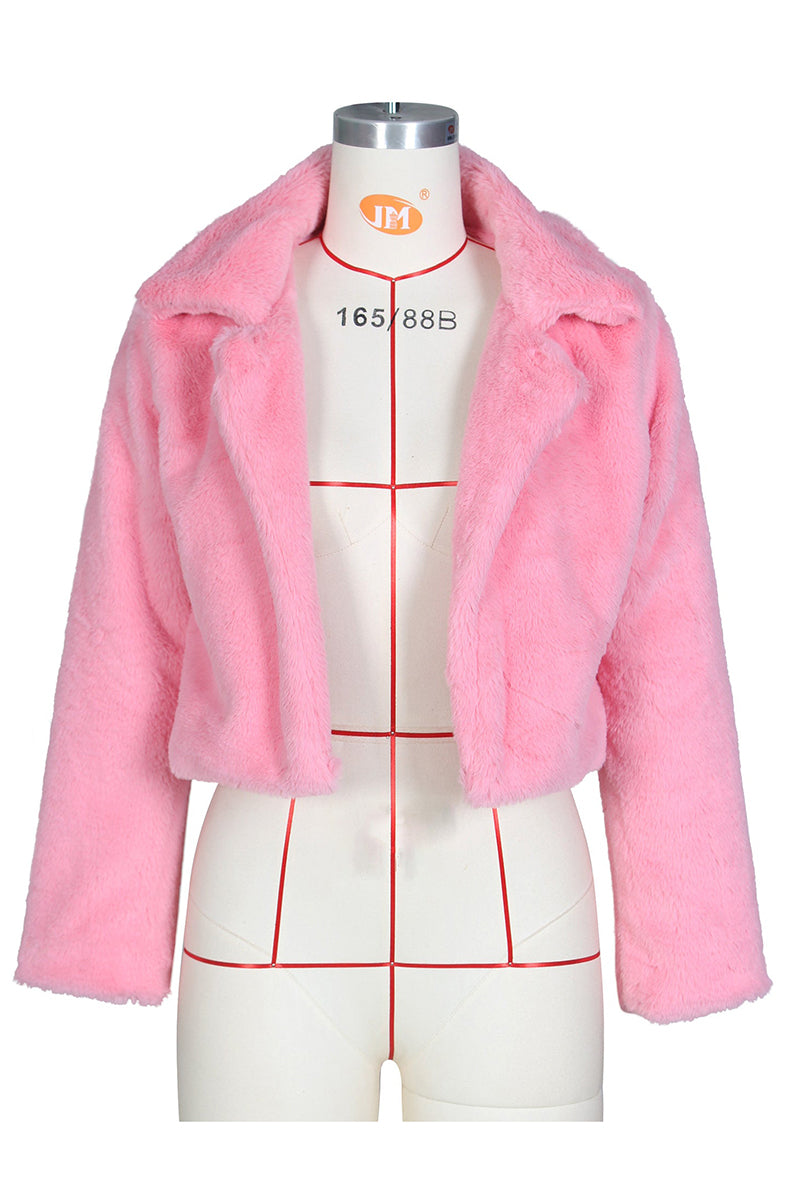 Fashion Warm Faux Fur Jacket Coat