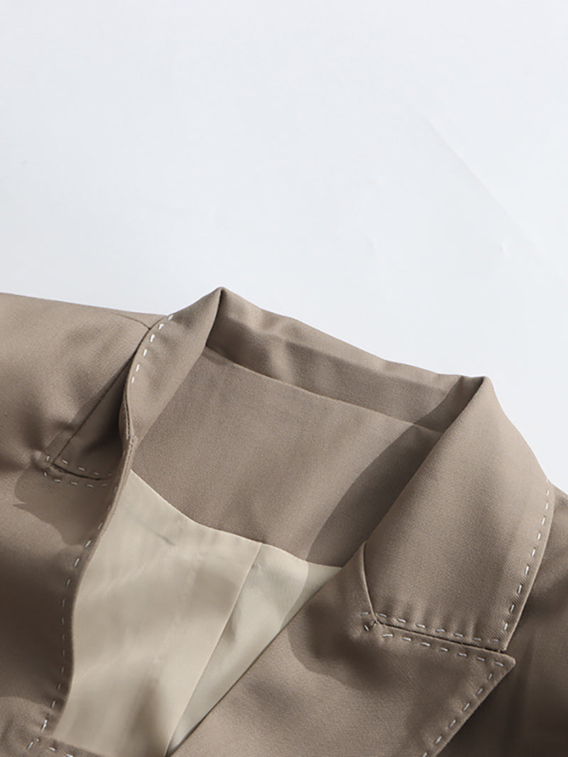 Fashion Asymmetry Slim Blazer