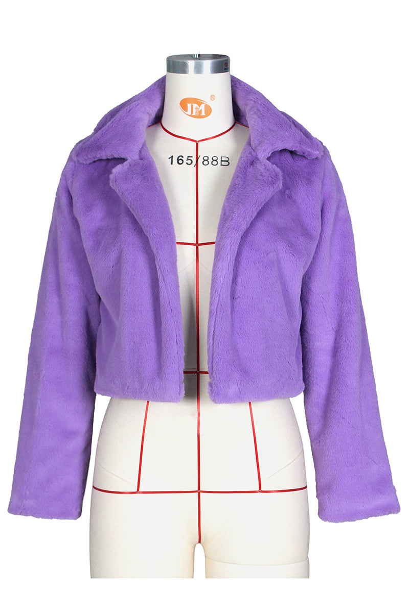 Fashion Warm Faux Fur Jacket Coat