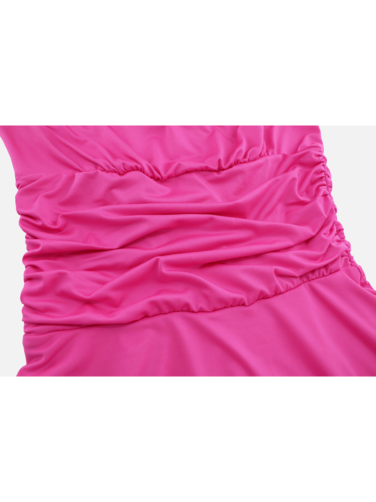 Sexy Strapless Pleated Cake Mini Clubwear Dress