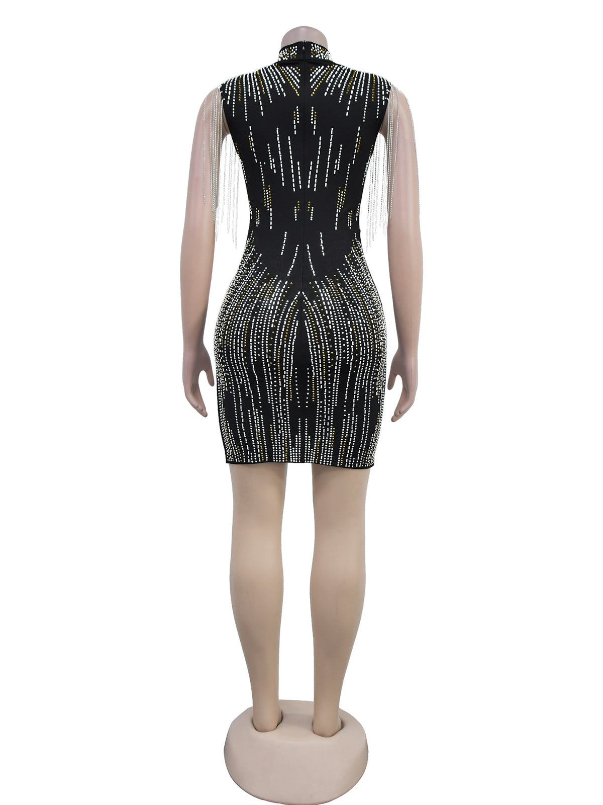 Spaghetti Strap Sequin Club Prom Cocktail Dress