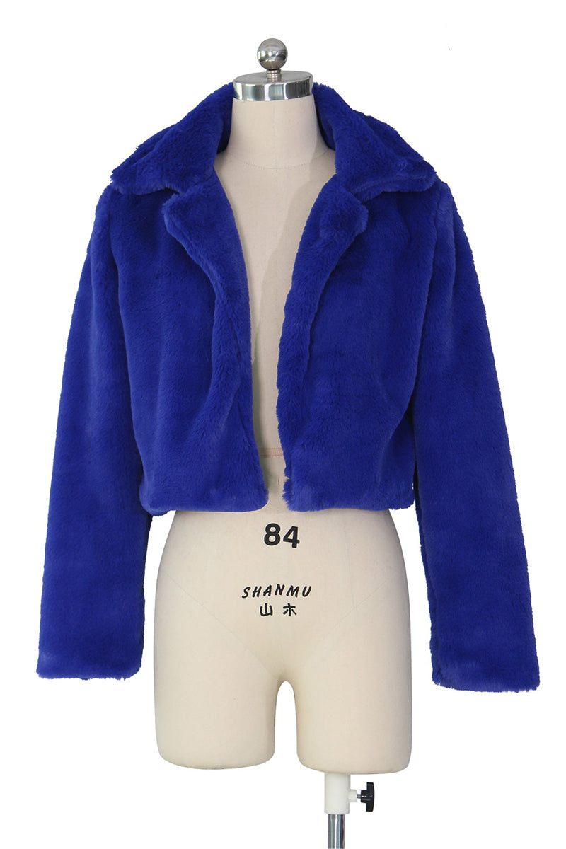 Fashion Warm Faux Fur Jacket Coat