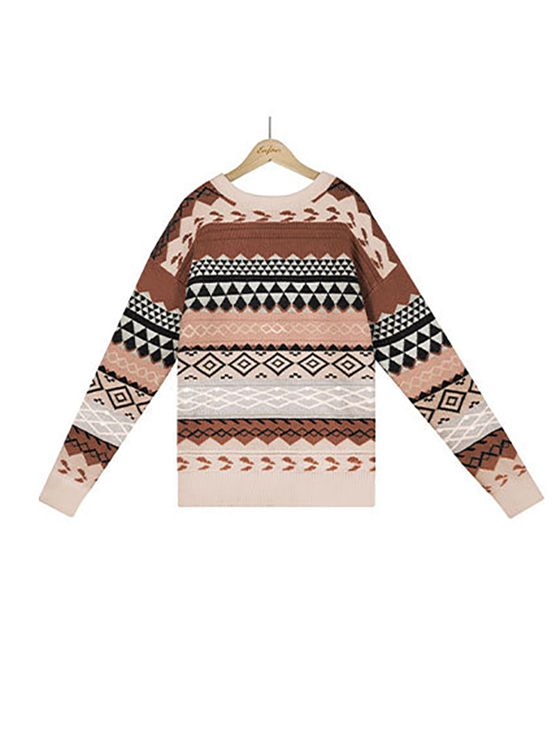 Fashion Retro Pullover Sweater