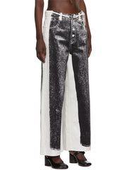 Fashion Print Drawstring Wide Leg pants