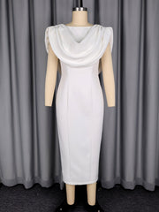 Elegant Sleeveless Slim Backless Party Dress