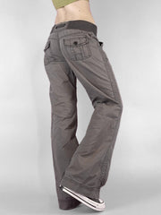 Vintage Drawstring Cargo Pants