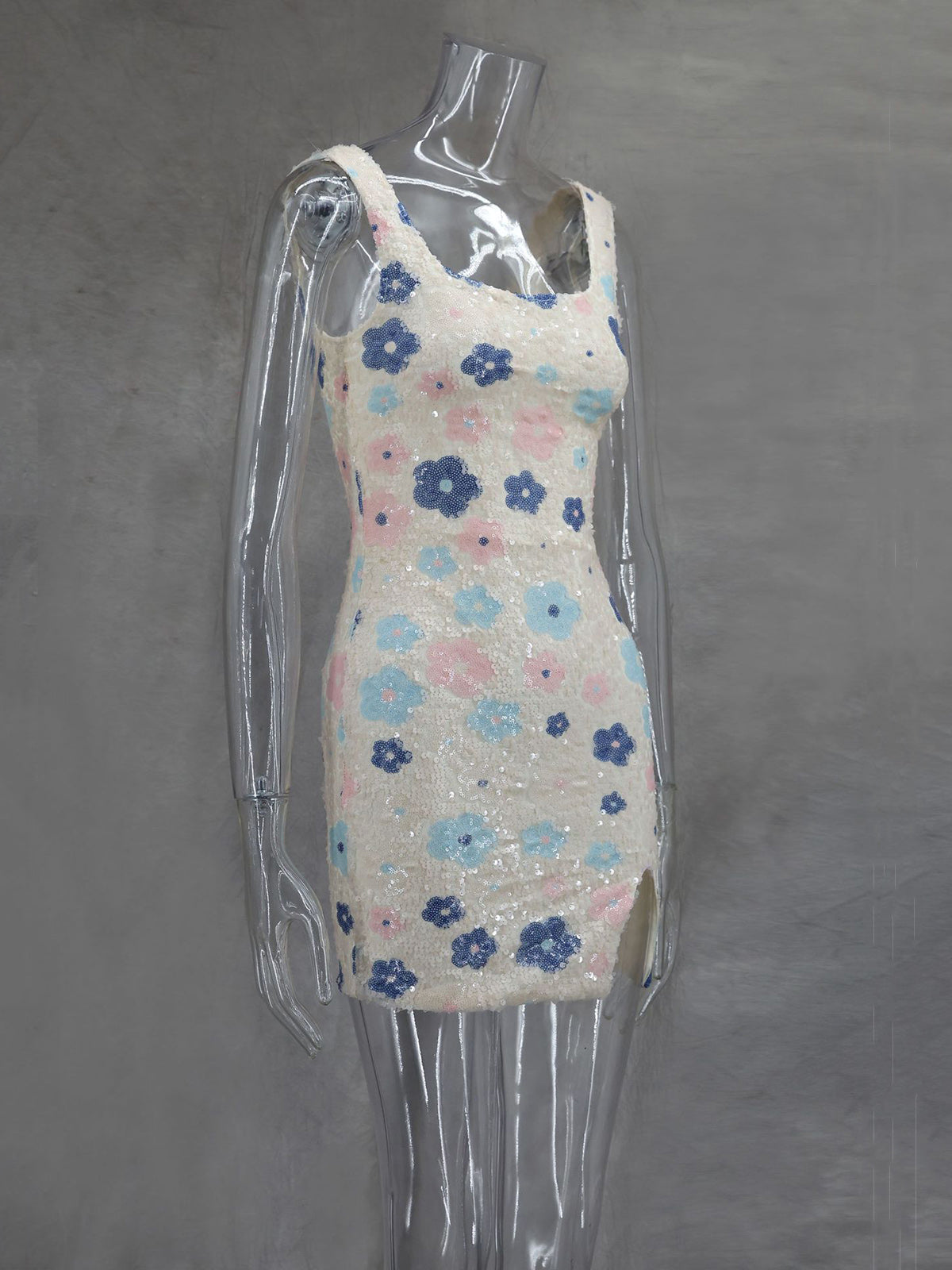 Sexy Sequin Heartthrob Mini Dress