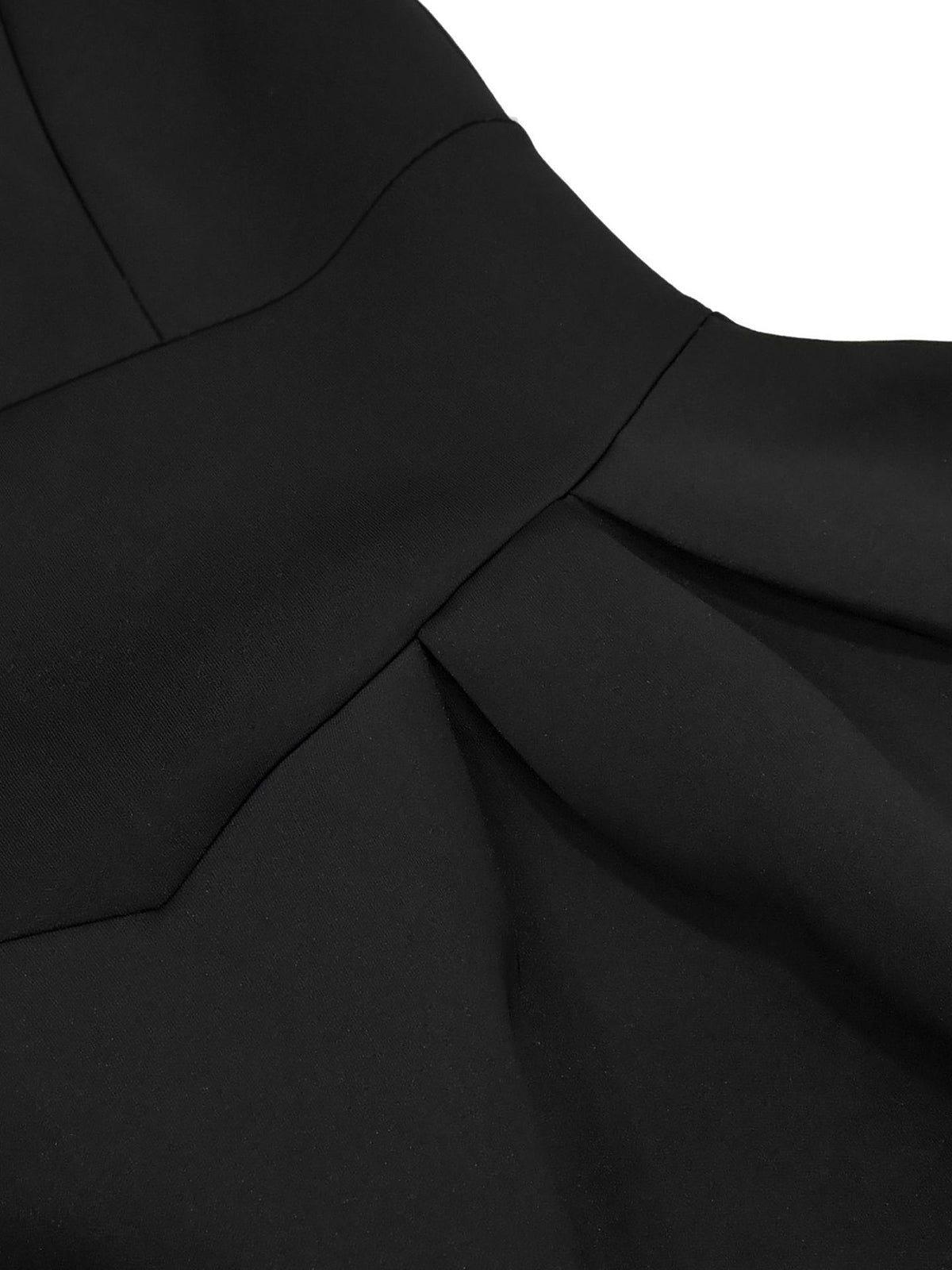 Retro Sleeveless Backless Pleated Party Dress