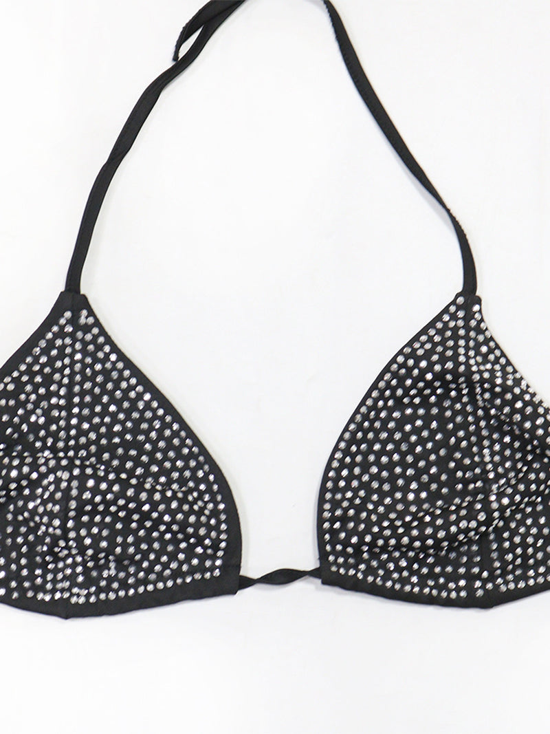 Sexy One Shoulder Rhinestone Club Party Dress