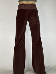 Vintage Low Rise Sports Flared Trousers