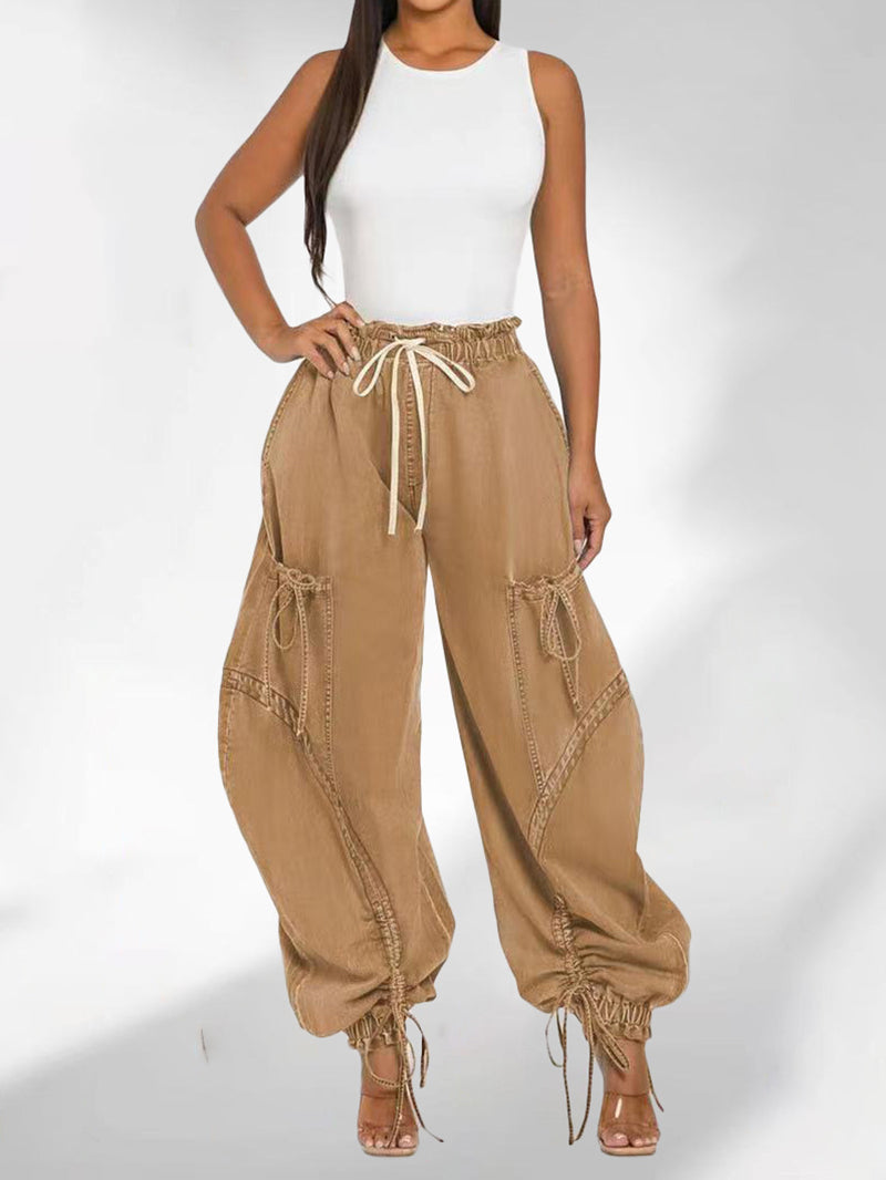 Fashion Lantern Pants Baggy Cargo Jeans