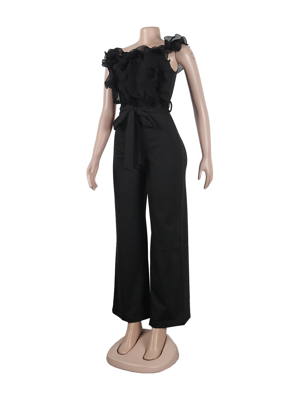 Fashion Ruffles Wide leg Jumpsuit