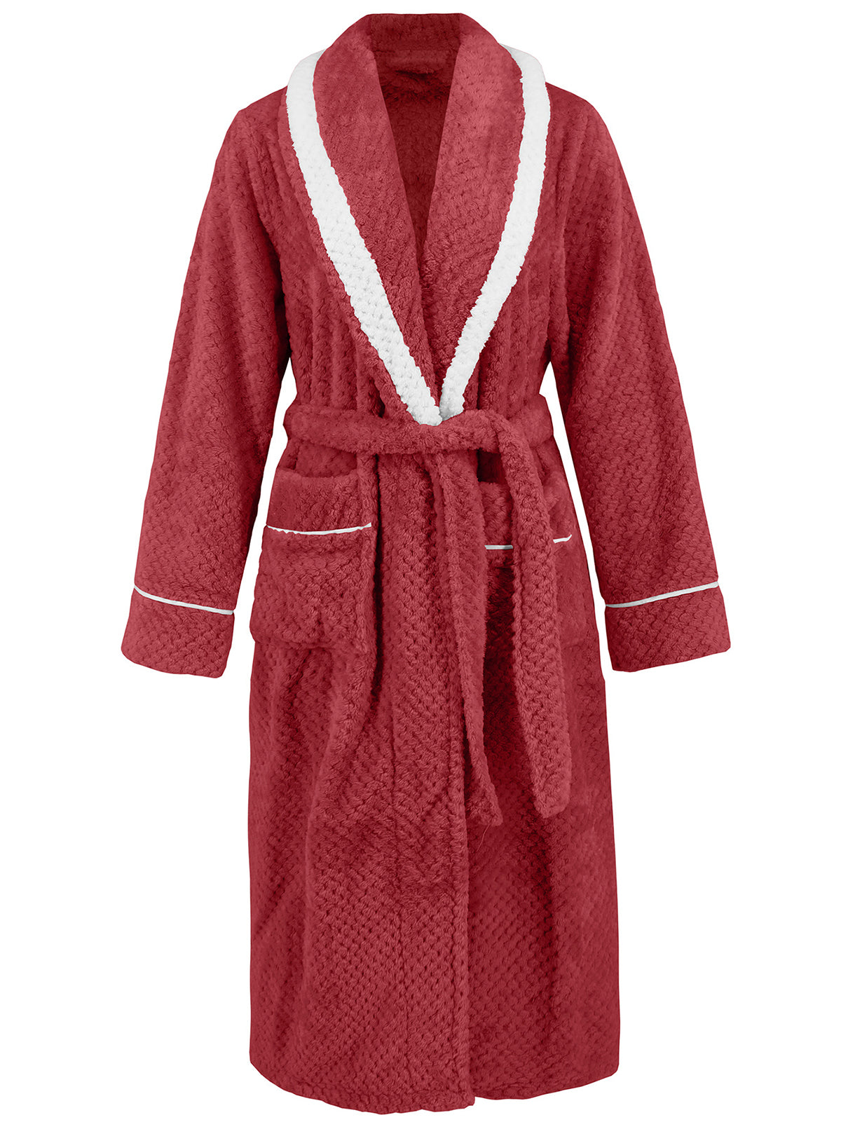 Lengthened Bathrobe Splicing Home Clothes Robe