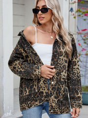 Classic Oversized Detachable Hood Denim Jacket