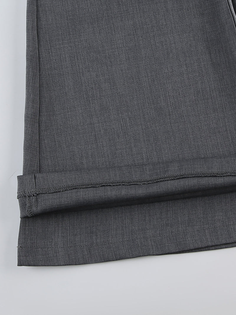 Fashion Low Waist Flare Pants Casual Trousers