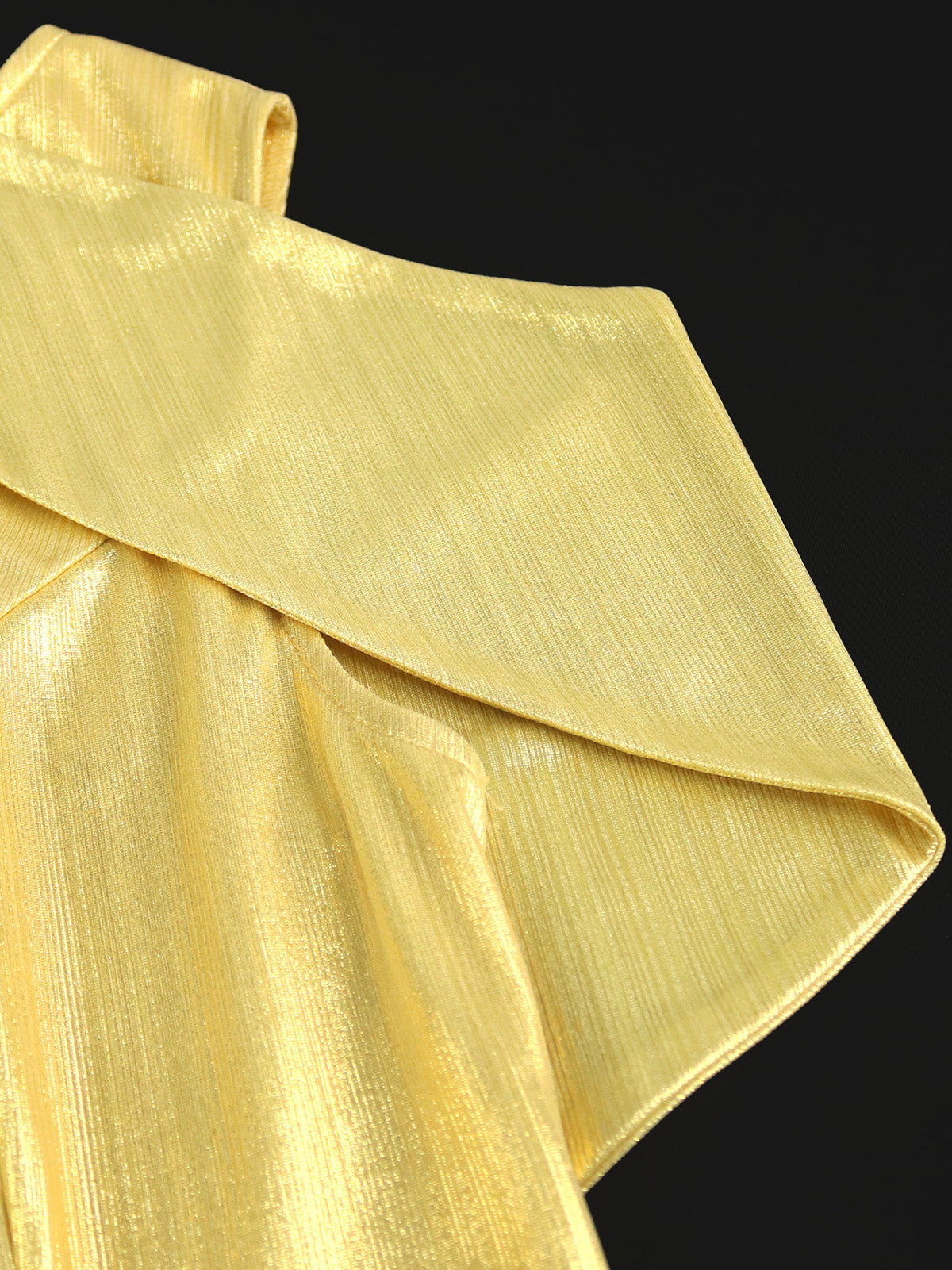 Elegant One Shoulder Cinched Waist Pleated Party Dress