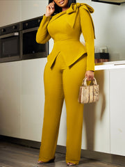 Long Sleeve Top and Pants Set