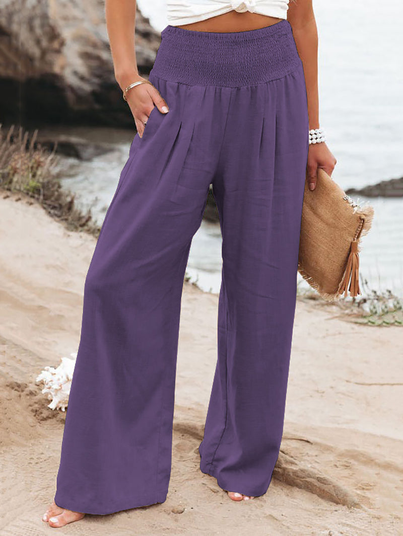 Casual Loose Wide Leg Long Pants