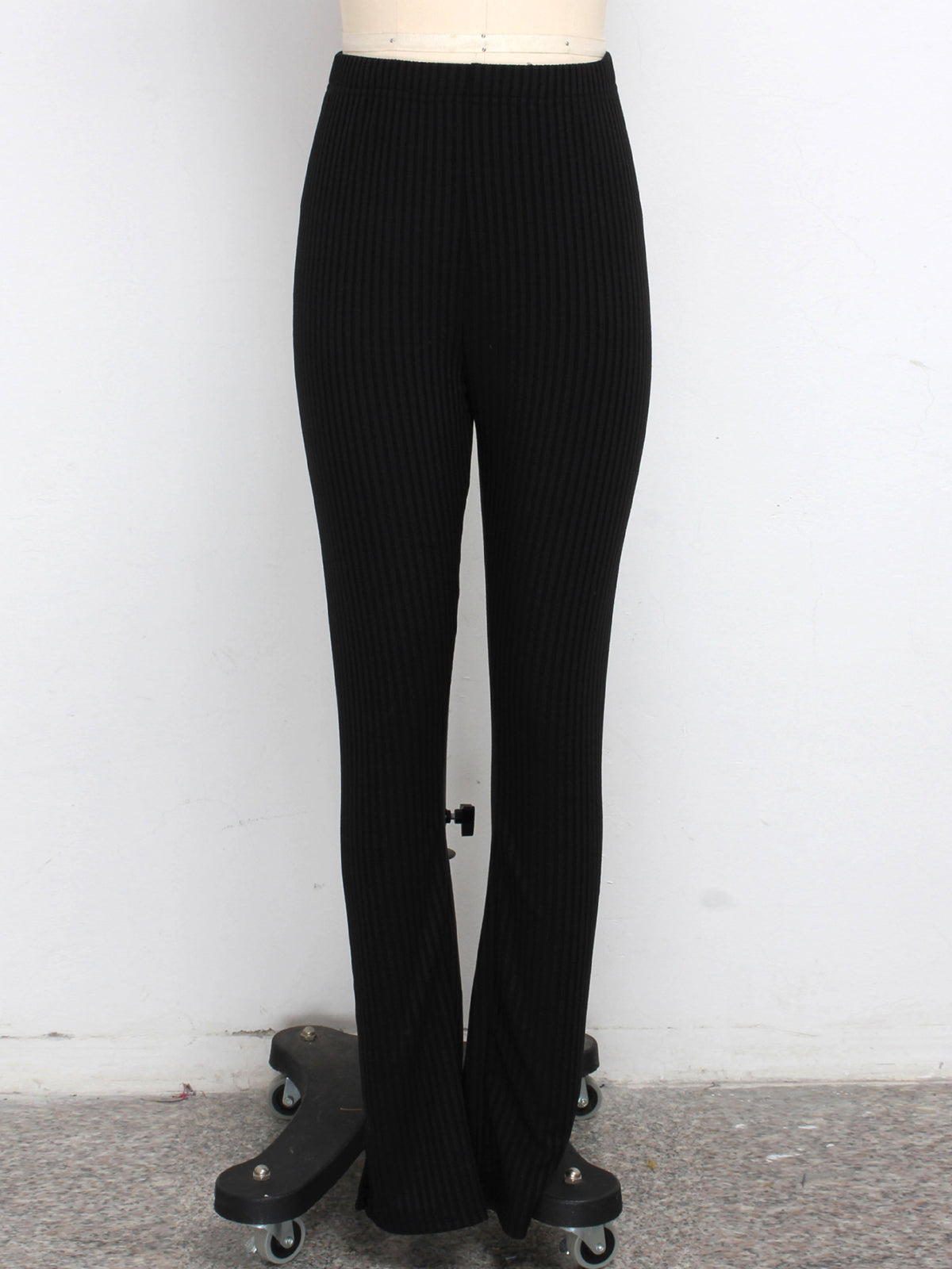 Ribbed Knit High Waist Leggings