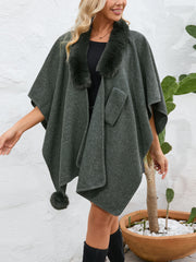 Fashion Loose Knit Cardigan Shawl Coat