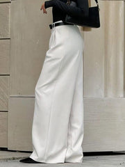 Fashion Casual High Waist Wide Leg Pants