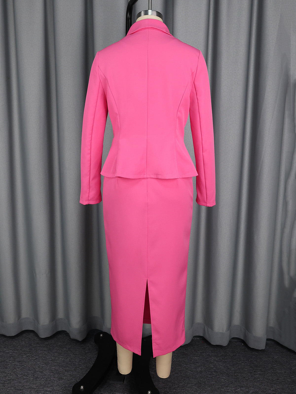 Fashion Slim Blazer Package Hip Skirt Two Piece Suit