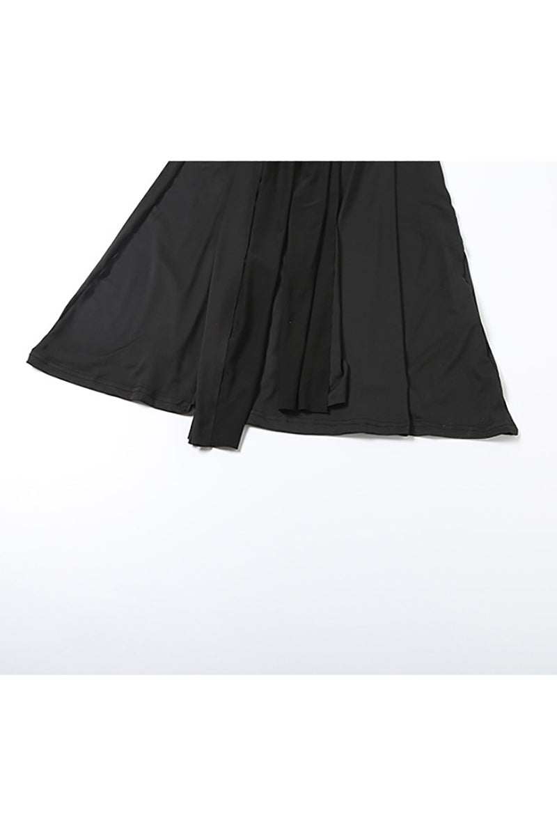 Elegant Lace-up Ribbon Party Night Club Dress