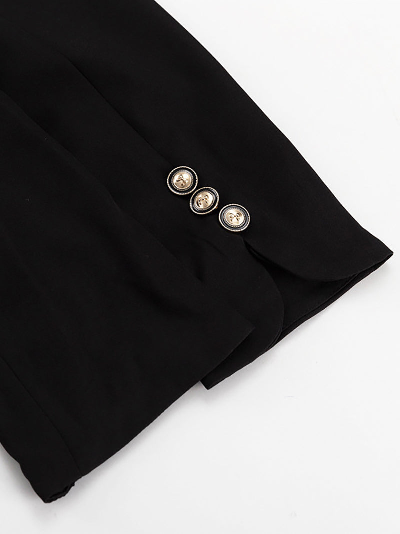 Fashion Square Neck Top High Waist Skirt Two Piece Set