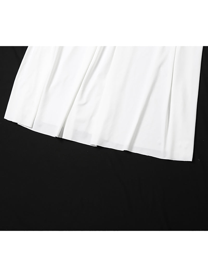 Elegant Halter Mesh See through Maxi Dress