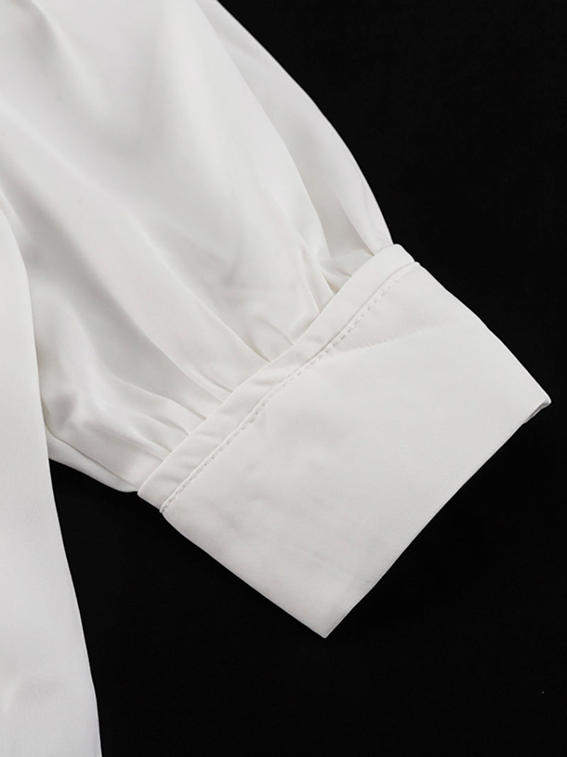 Elegant O Neck Cropped Top and Maxi Skirt Sets