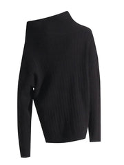 Fashion Off Shoulder Knitted Pullover Loose Sweaters