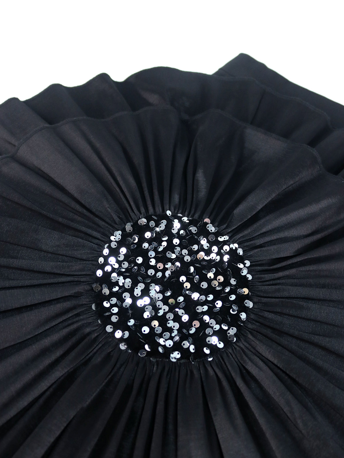 Three-dimensional Flower Mid Skirt