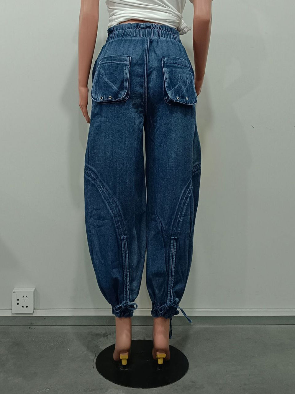 Fashion Lantern Pants Baggy Cargo Jeans