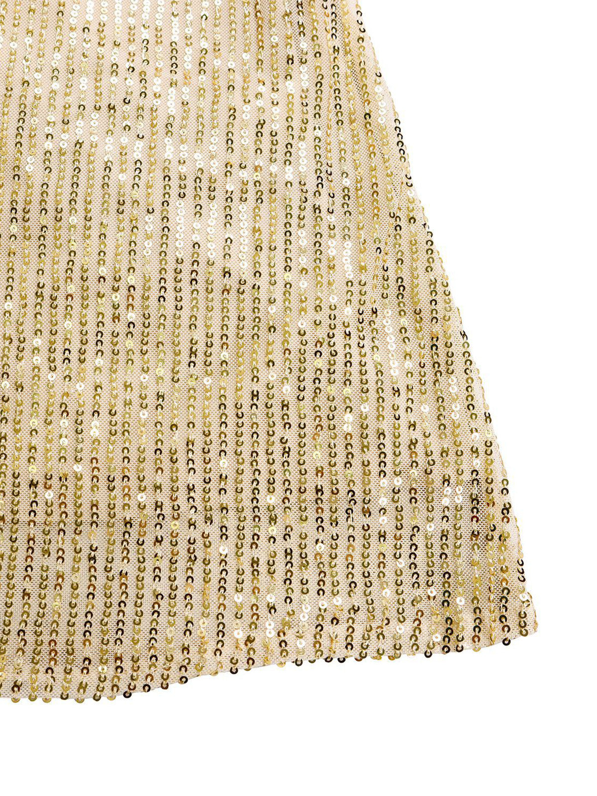 Chiffon Cape Sequin Elegant Party Gown