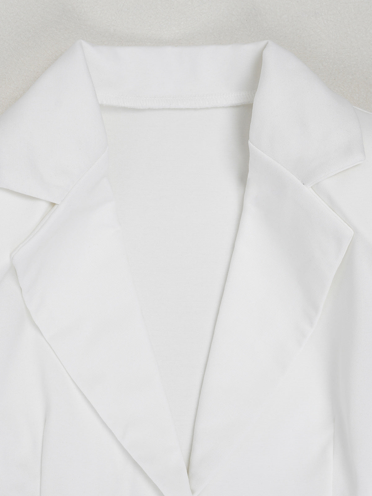 Elegant Hole Patchwork Slim Blazer and Pants Suit