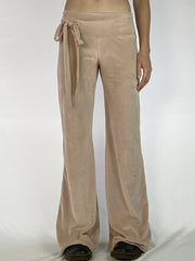 Vintage Low Rise Sports Flared Trousers