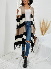 Fashion Knit Sweater Shawl Coat