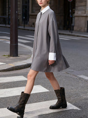 Fashion Casual Minimalist Loose Coats