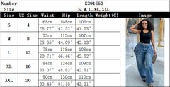 Double Pocket Cargo Wide Leg Jeans