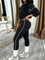 Zip Jacket and Slim Pants Set