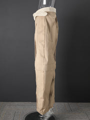 Belted Pleated Balloon Wide Leg Pants-boutique