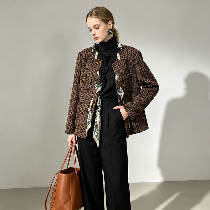 Belted Knit Cardigan Jacket-boutique