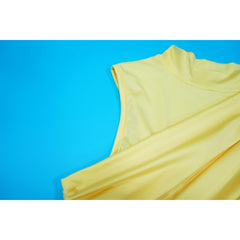 Mesh Panel Ruched Bodycon Mini Dress