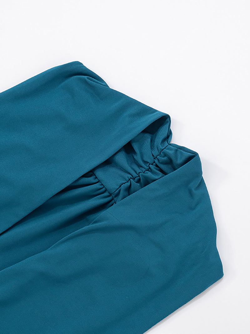 Sexy Sleeveless Bodysuit Low Waist Pants Sets